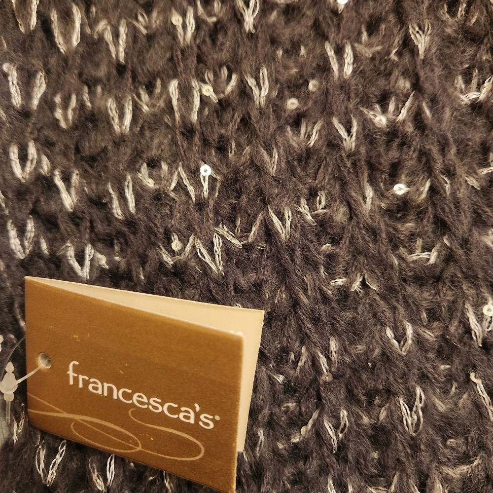 Francesca's Sequin Infinity Scarf